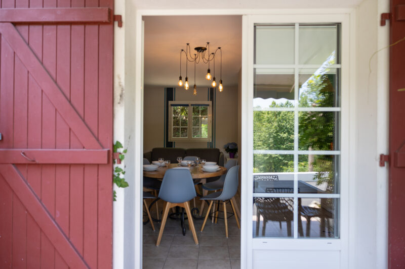 Séjour du cottage duplex 4 à 6 personnes au Pays Basque