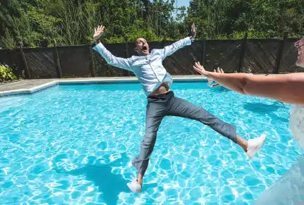 mariage piscine pays basque
