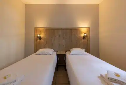 chambre 2 lits simples - tarifs