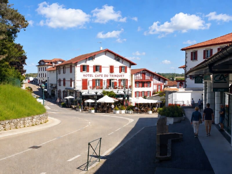 centre-ville cambo les bains pays basque