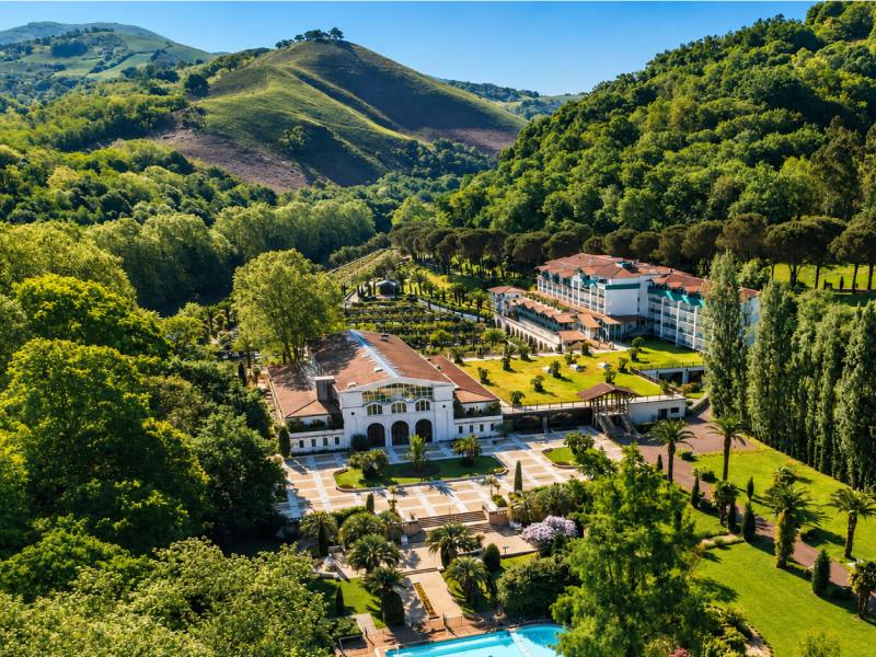 parc des thermes cambo les bains-pays basque